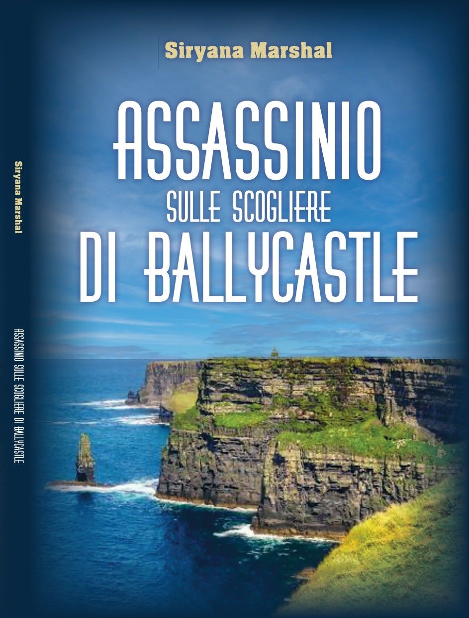 La scrittrice Siryana Marshal - Il romanzo “Assassinio sulle scogliere di Ballycastle”